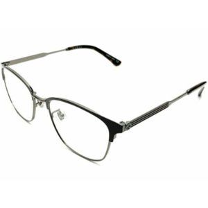 Gucci Men's Brown and Silver Eyeglasses!